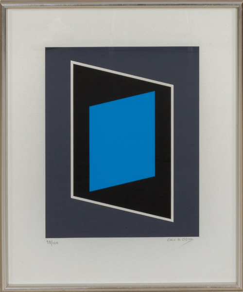 ERIC H OLSON (1907-1995), färglitografi, signerad och numrerad 98/100