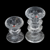 TIMO SARPANEVA, 2 st, ljusstakar, glas, "Festivo", Iittala