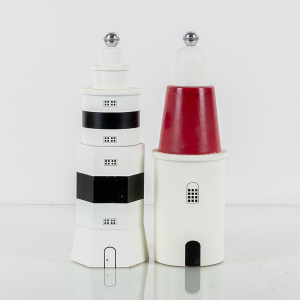 SALT- OCH PEPPARKVARN, 2 st, trä, 1900-/2000-tal