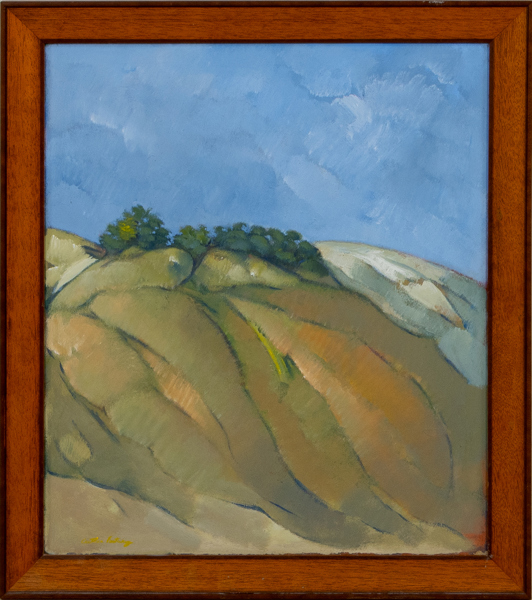 CUTLER FOOTWAY (Australien, född 1953), olja på pannå, signerad och daterad 2015