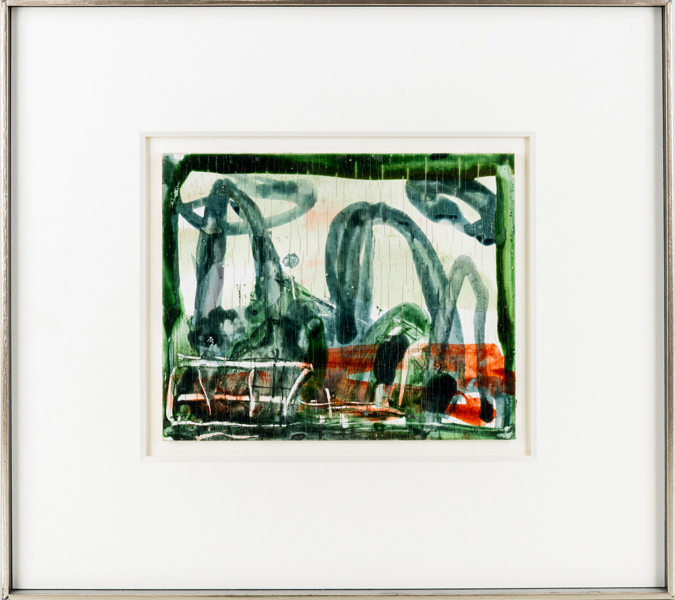 PETER GODWIN (Australien, född 1953), tempera på pannå, signerad och daterad 2016 à tergo