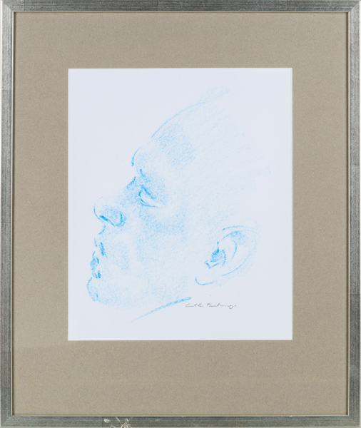 CUTLER FOOTWAY (Australien, född 1953), krita, signerad