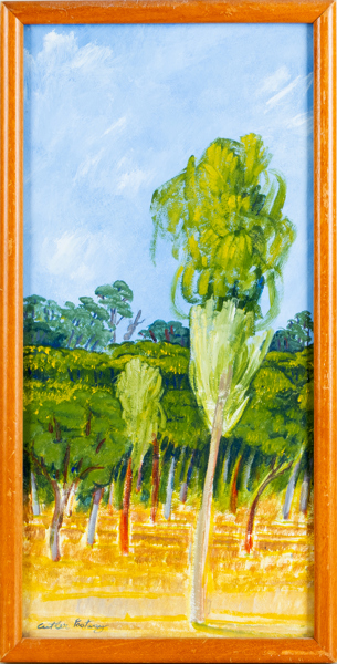 CUTLER FOOTWAY (Australien, född 1953), akryl på pannå, signerad