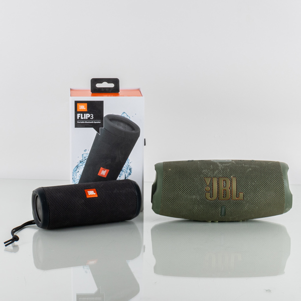 HÖGTALARE, 2 st, JBL, bla "Flip 3"