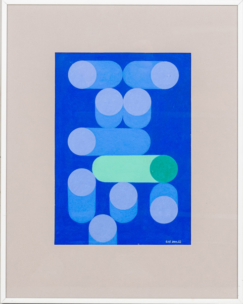 CURT DAHLÉN, olja på pannå, signerad