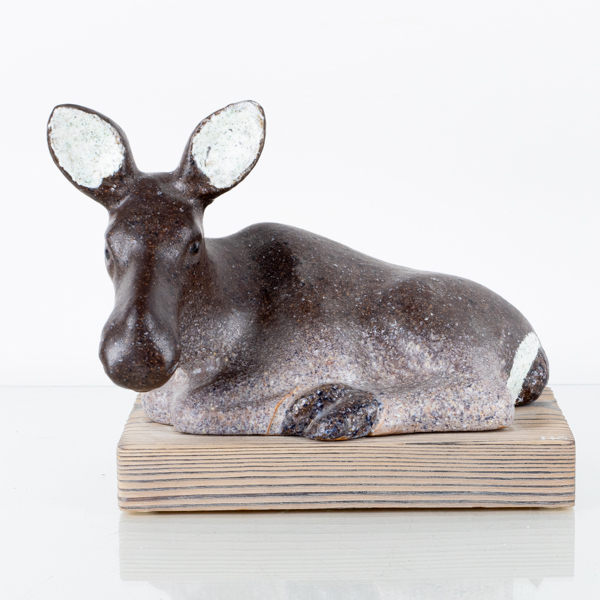 THOMAS HELLSTRÖM, skulptur, keramik, Nittsjö, monogramsignerad