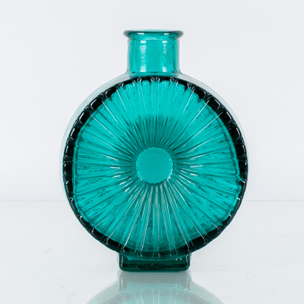 HELENA TYNELL, flaska, glas, "Solflaskan", Riihimäen, Finland, 1900-talets andra hälft