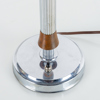 BORDSLAMPA, kromad metall, 1920-/30-tal