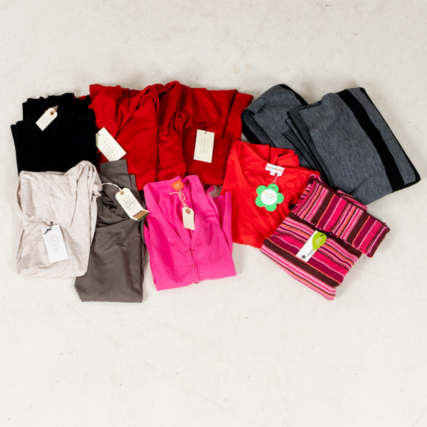 PARTI ÖVERDELAR, bla du Milde, Avantgarde, Masai, strlk XS, obrukade