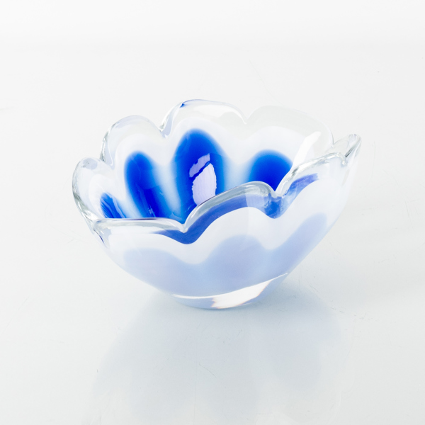 PAUL KEDELV, skål, glas, "Coquille", Flygfors