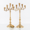 KANDELABRAR, 1 par, mässing, Grillby, nr 25