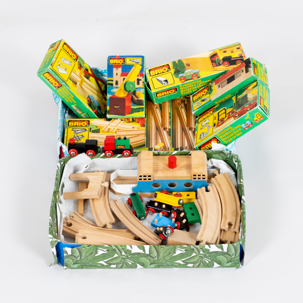 BRIO, järnväg, trä, 1900-talets andra hälft