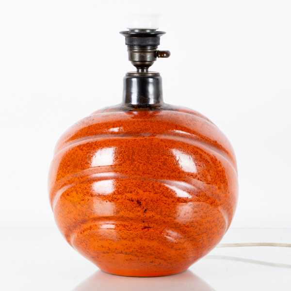 BORDSLAMPA, lergods, Upsala Ekeby