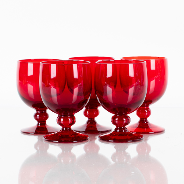 MONICA BRATT, 6 st, glas, Reijmyre