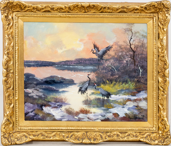 BERTIL WIDBRANDT, olja på duk, signerad