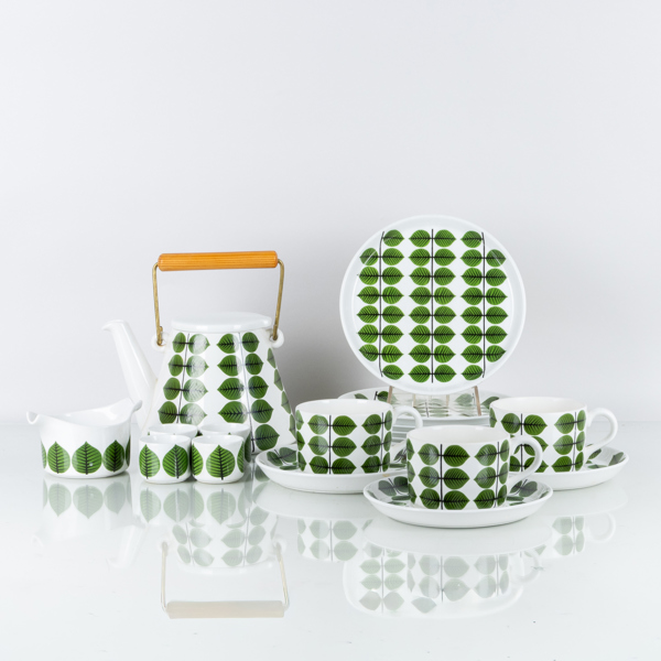 STIG LINDBERG, 15 delar, servisporslin, "Berså", Gustavsberg