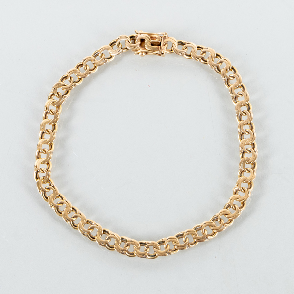 ARMBAND, 18k guld, Göteborg 1961, vikt ca 9,4 g 