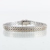 ARMBAND, 18k vitguld, vikt a 18.2 g
