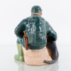 EWA JARENSKOG, figur, "Jägare med hund", lergods, Jie, Gantofta
