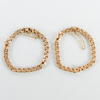 ARMBAND, 2 st, 18k guld, tot vikt ca 33 g