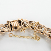 ARMBAND, 2 st, 18k guld, tot vikt ca 33 g
