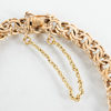 ARMBAND, 2 st, 18k guld, tot vikt ca 33 g