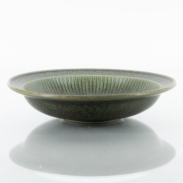 GUNNAR NYLUND, skålfat, stengods, "Collier", Rörstrand