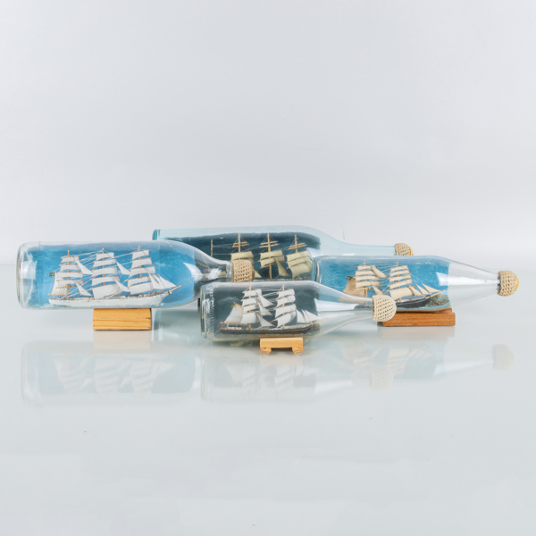 FLASKSKEPP, 4 st, 1990-tal