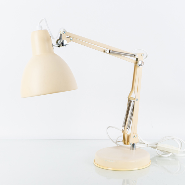 SKRIVBORDSLAMPA, lackerad metall, 1900-/2000-tal