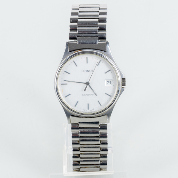 TISSOT, herrarmbandsur, stål, Seastar, 1900-talets andra hälft