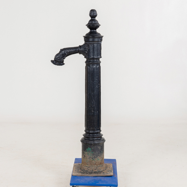 TRÄDGÅRDSPUMP, gjutjärn, 1800-/1900-tal