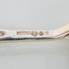 KAFFESKEDAR SAMT TÅRTSPADE, 13 del, silver, "Rosen", GEWE, 1950-/60-tal