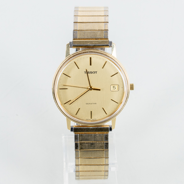 TISSOT, armbandsur, 14k, Seastar, 1900-talets andra hälft