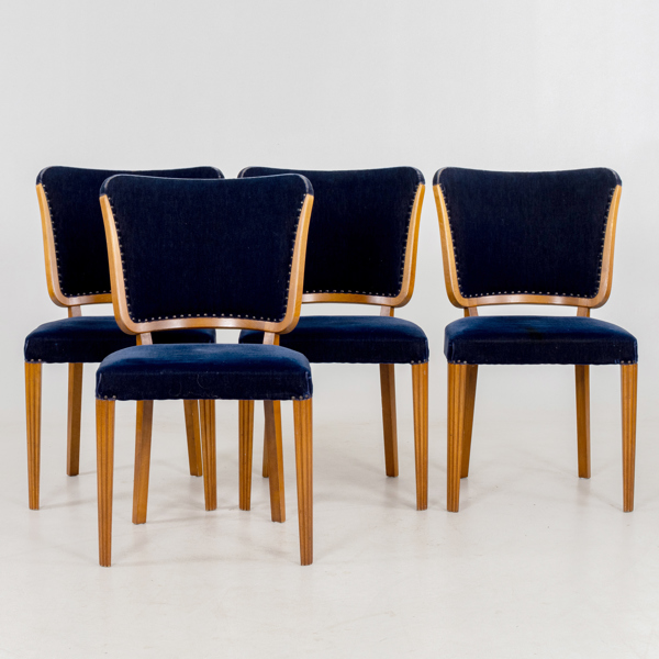 STOLAR, 4 st, swedish modern , 1940-/50-tal