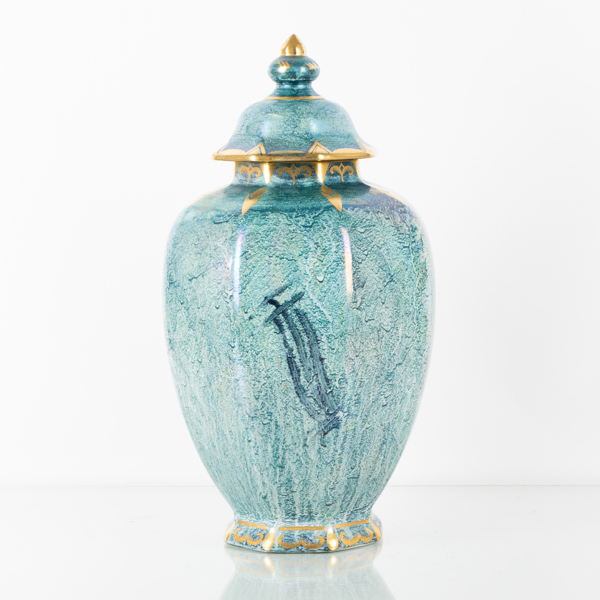 JOSEF EKBERG, lockurna, flintgods, 1920-/30-tal