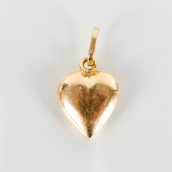 HÄNGE, 18k guld, hjärta, vikt ca 0,8 g