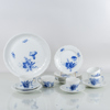 SERVISDELAR, 12 st, porslin, "Blå Blomst", Royal Copenhagen