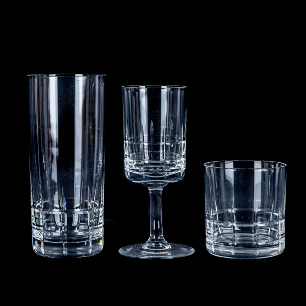 SERVISGLAS, 32 st. Reijmyre, 1900-tal