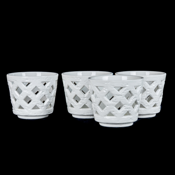 GUNNAR NYLUND, 4 st, ytterfoder, stengods, Rörstrand