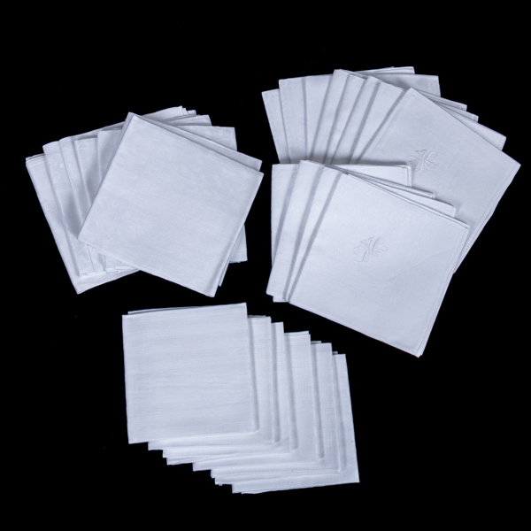 SERVETTER, 25 st, linne, 1900-tal