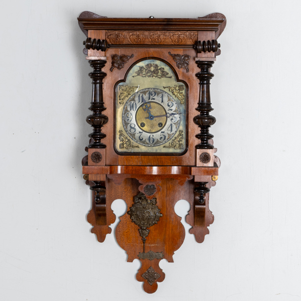 VÄGGUR, pendelur, 1800-/1900-tal