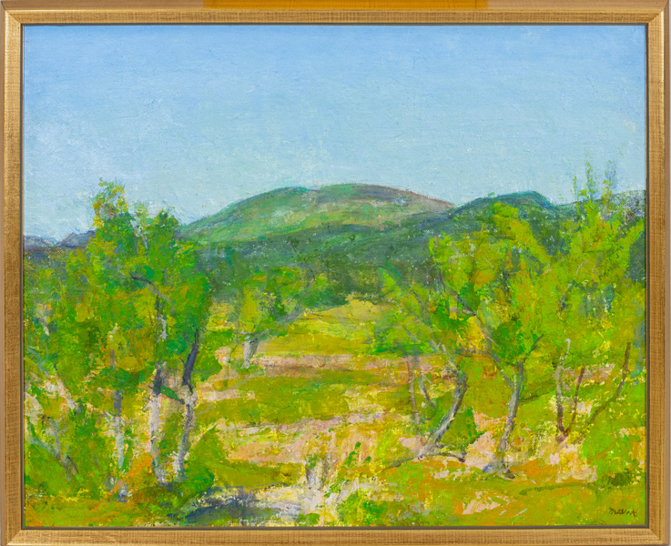 HERMAN TALVIK, olja på duk, signerad