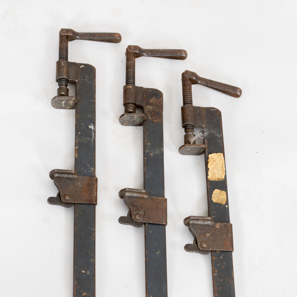 LIMKNEKTAR, 3 st, järn, 1900-tal