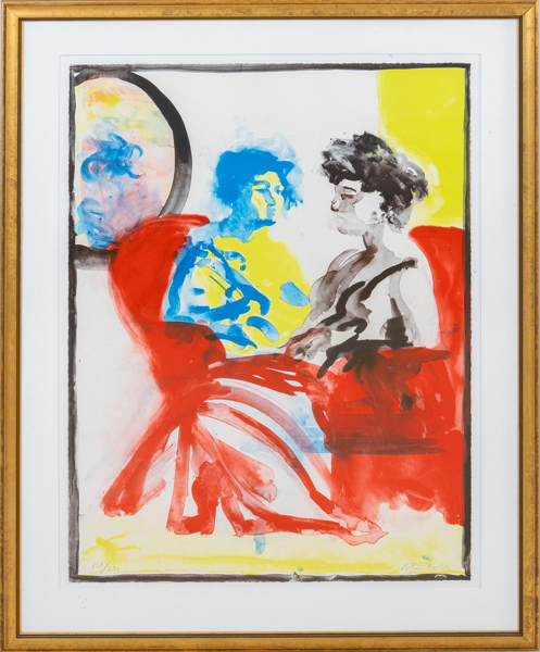 PETER DAHL (1934-2019), färglitografi, signerad och numrerad 138/290