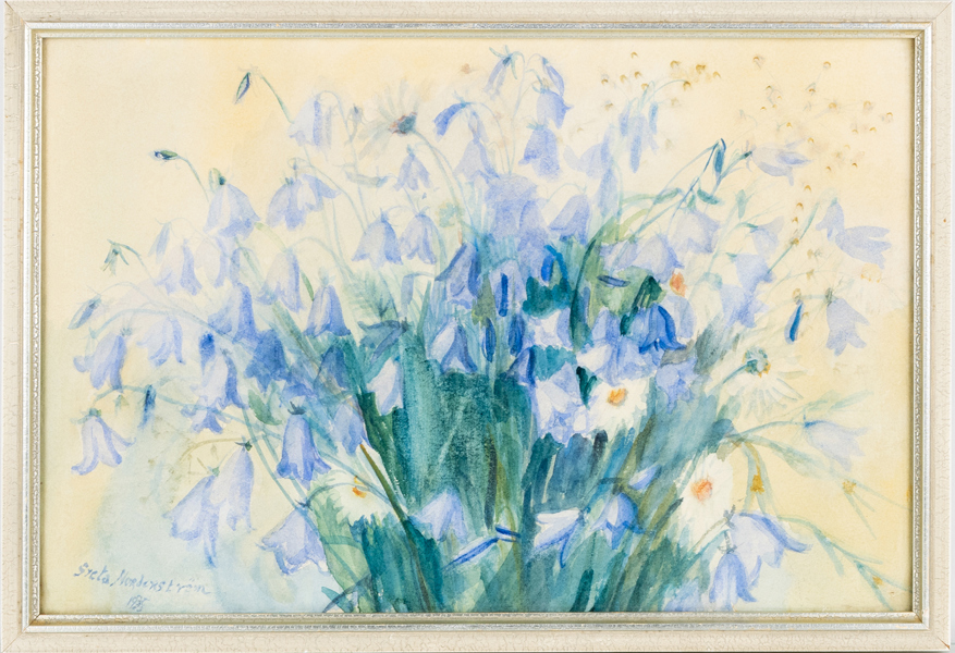 GRETA NORDENSKIÖLD (född ?), akvarell, signerad och otydligt daterad