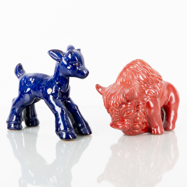 FIGURER, 2 st, keramik, Gabriel, 1900-talets mitt