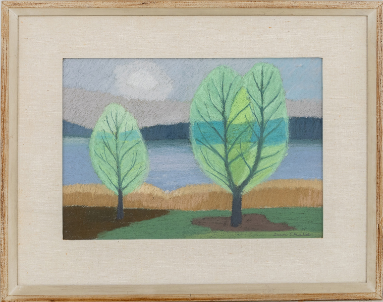 SVEN SKALD (1905-1975), pastell, signerad