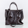 PRADA, handväska, "Glace Calf Twin Pocket Tote Bag", 2000-tal