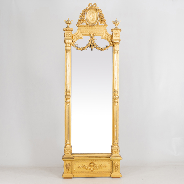 SPEGEL MED TRYMÅ, 1800-talets andra hälft 