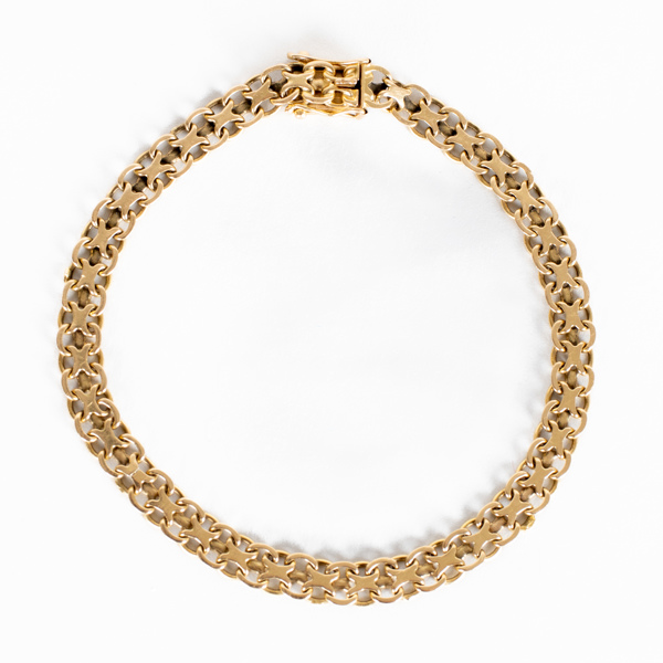 ARMBAND, 18k guld, vikt ca 9,7 g